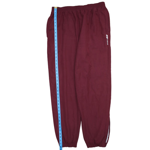 Reebok Men's Red XL Sweatpants Lightweight Casual Trousers