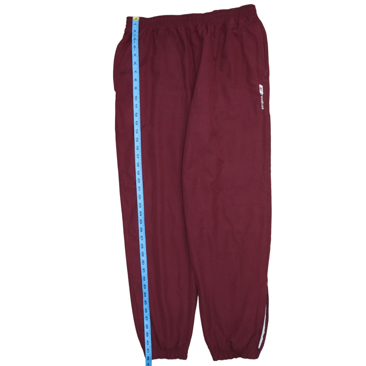 Reebok Men's Red XL Sweatpants Lightweight Casual Trousers