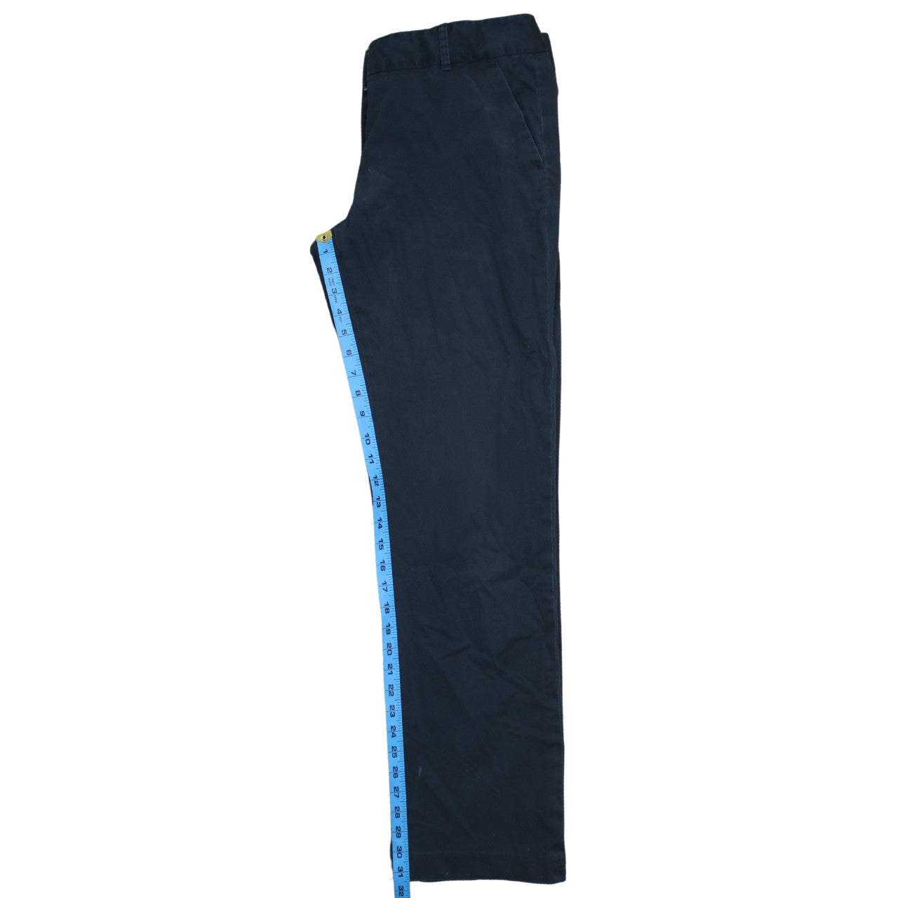 Tommy Hilfiger Women's Navy Blue Chino Trousers Size 10