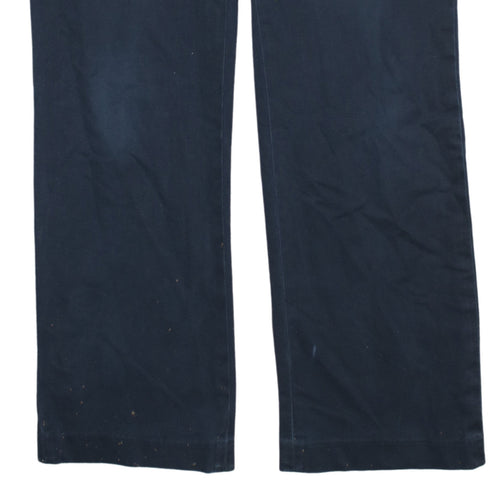 Tommy Hilfiger Women's Navy Blue Chino Trousers Size 10