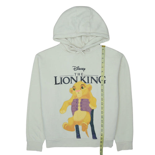 Disney Women's White The Lion King Pullover Hoodie Size S