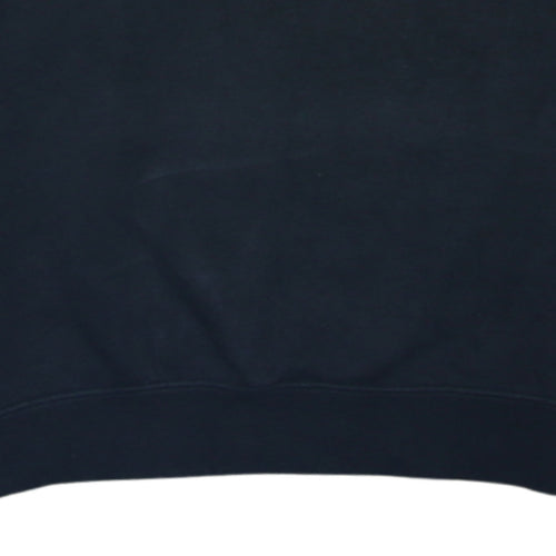 Nike Womens Black Small Pullover Crew Neck Sweatshirt