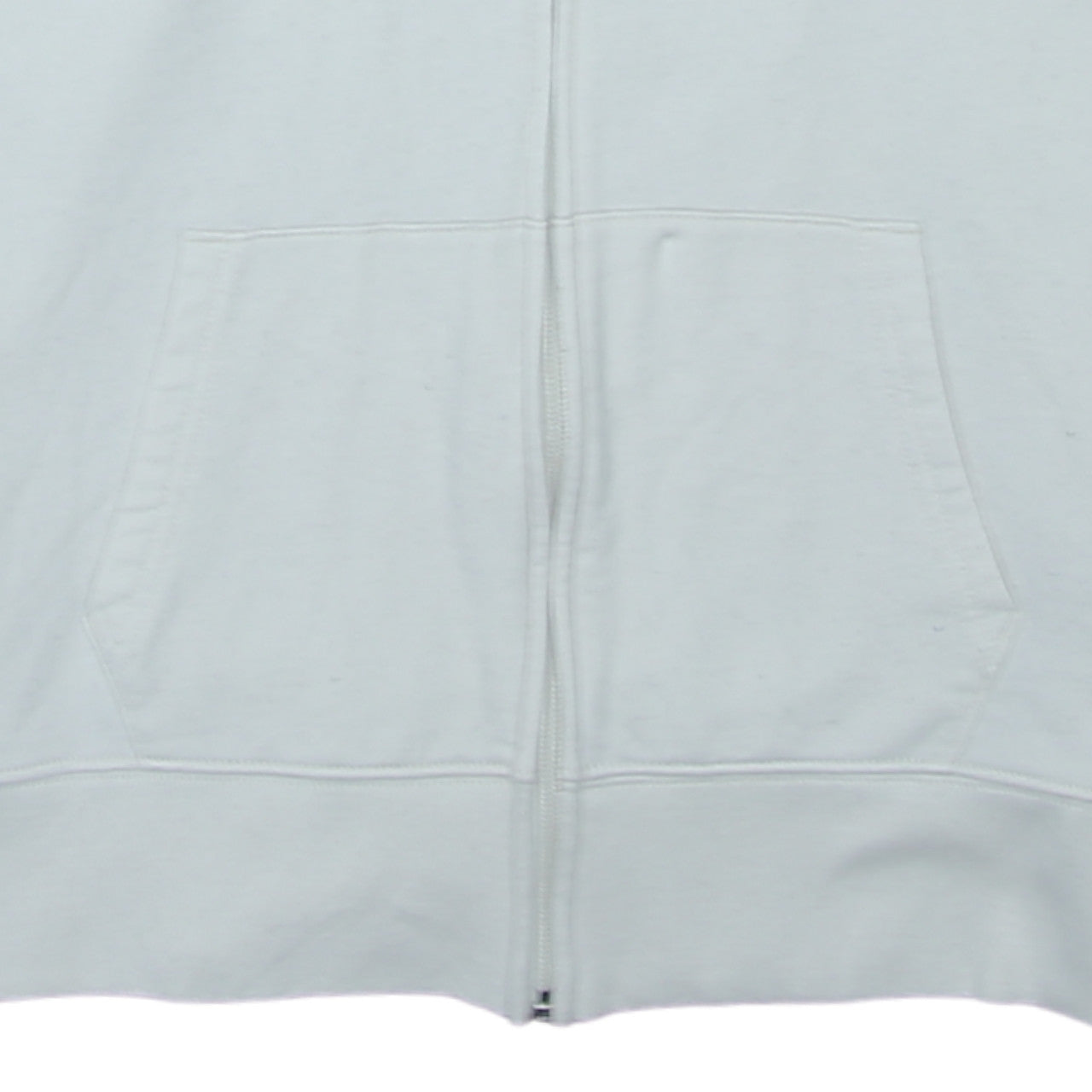 GAP Women’s White Full Zip Hoodie Size S Tall Cotton Blend