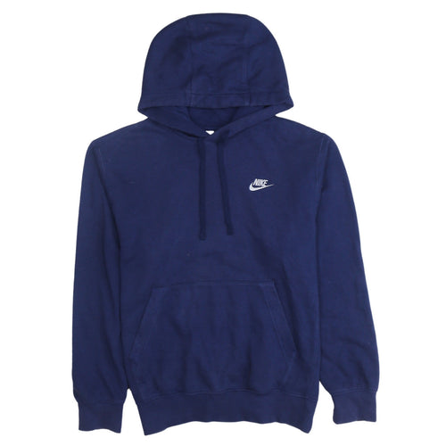 Nike Men's Blue Pullover Hoodie Small Regular Fleece Sportswear