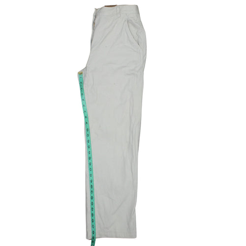 Ralph Lauren Women’s White Straight Cotton Jeans Size 6