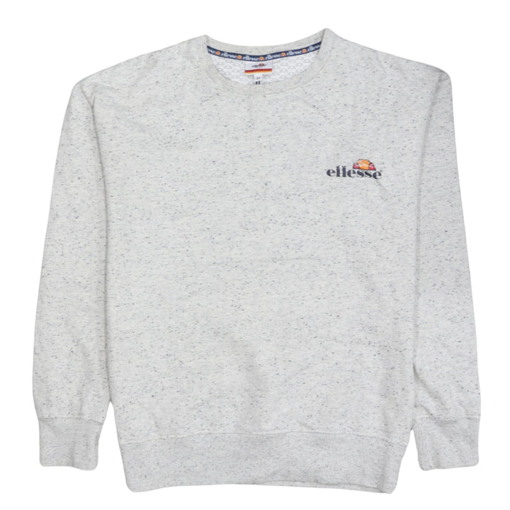 Ellesse Men’s Grey XS Crew Neck Pullover Sweatshirt