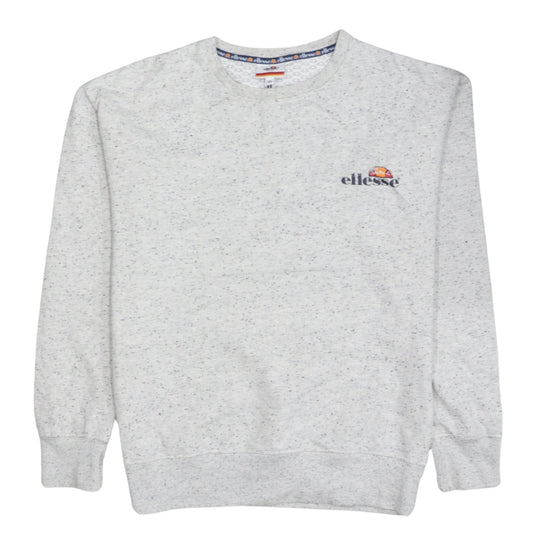 Ellesse Men’s Grey XS Crew Neck Pullover Sweatshirt