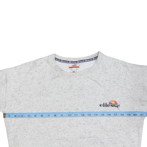 Ellesse Men’s Grey XS Crew Neck Pullover Sweatshirt