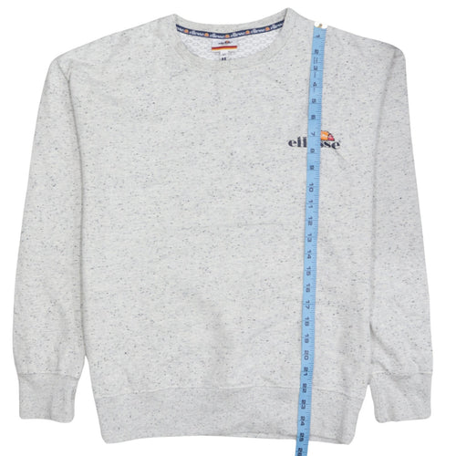 Ellesse Men’s Grey XS Crew Neck Pullover Sweatshirt