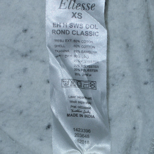 Ellesse Men’s Grey XS Crew Neck Pullover Sweatshirt