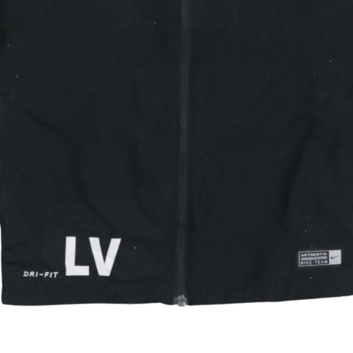 Nike Boys Black Dri-FIT FFV Heidenheim Track Jacket XL 13-15 Years