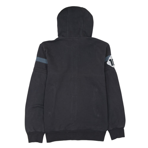 Adidas All Blacks Men's Black Full Zip Hoodie M Rugby Sportswear