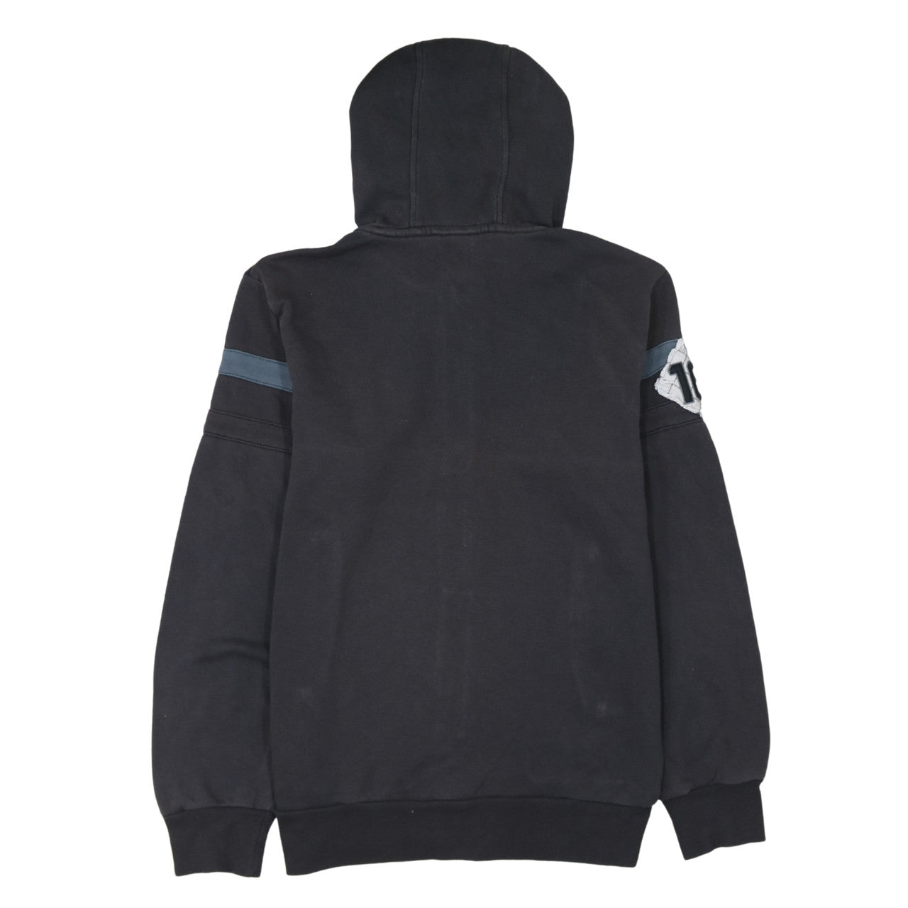 Adidas All Blacks Men's Black Full Zip Hoodie M Rugby Sportswear