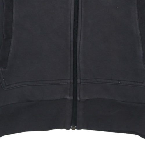 Adidas All Blacks Men's Black Full Zip Hoodie M Rugby Sportswear