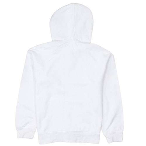 Levi's Men's White Pullover Hoodie Small Logo Graphic Fleece