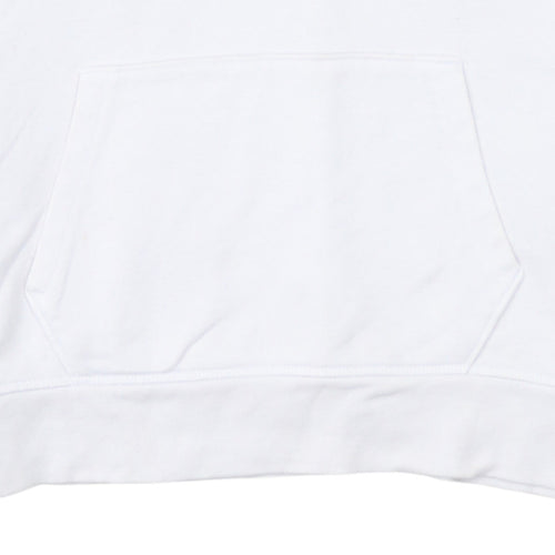 Levi's Men's White Pullover Hoodie Small Logo Graphic Fleece