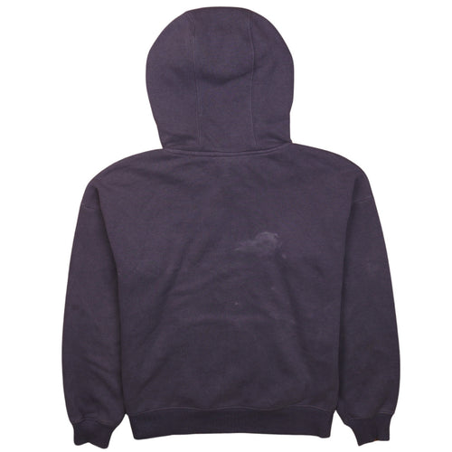 FILA Men's Blue Pullover Hoodie Size S Logo Fleece Sweatshirt