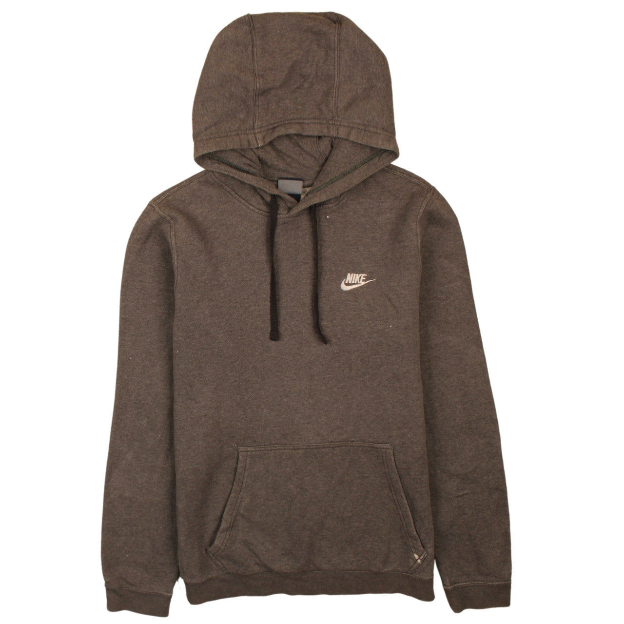 Nike Men's Brown Pullover Hoodie Small Fleece Sweatshirt
