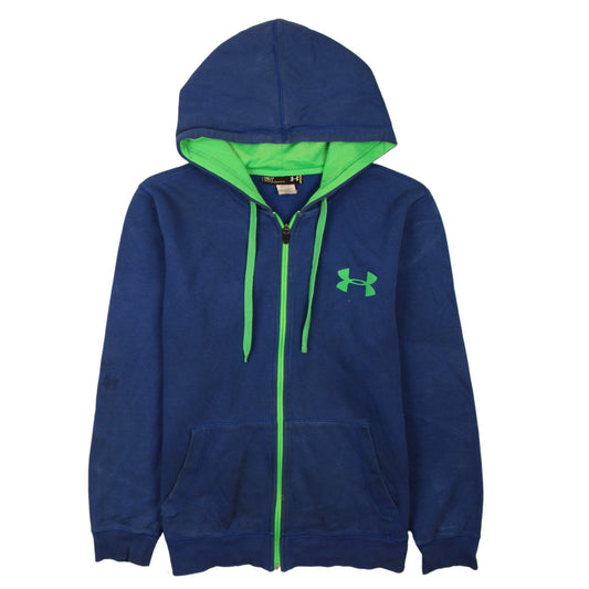 Under Armour Men's Blue Full Zip Hoodie Size S Sports Fleece