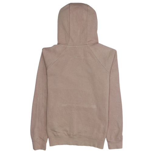 Nike Womens Beige Pullover Hoodie XS Cotton Blend Casual Sweatshirt
