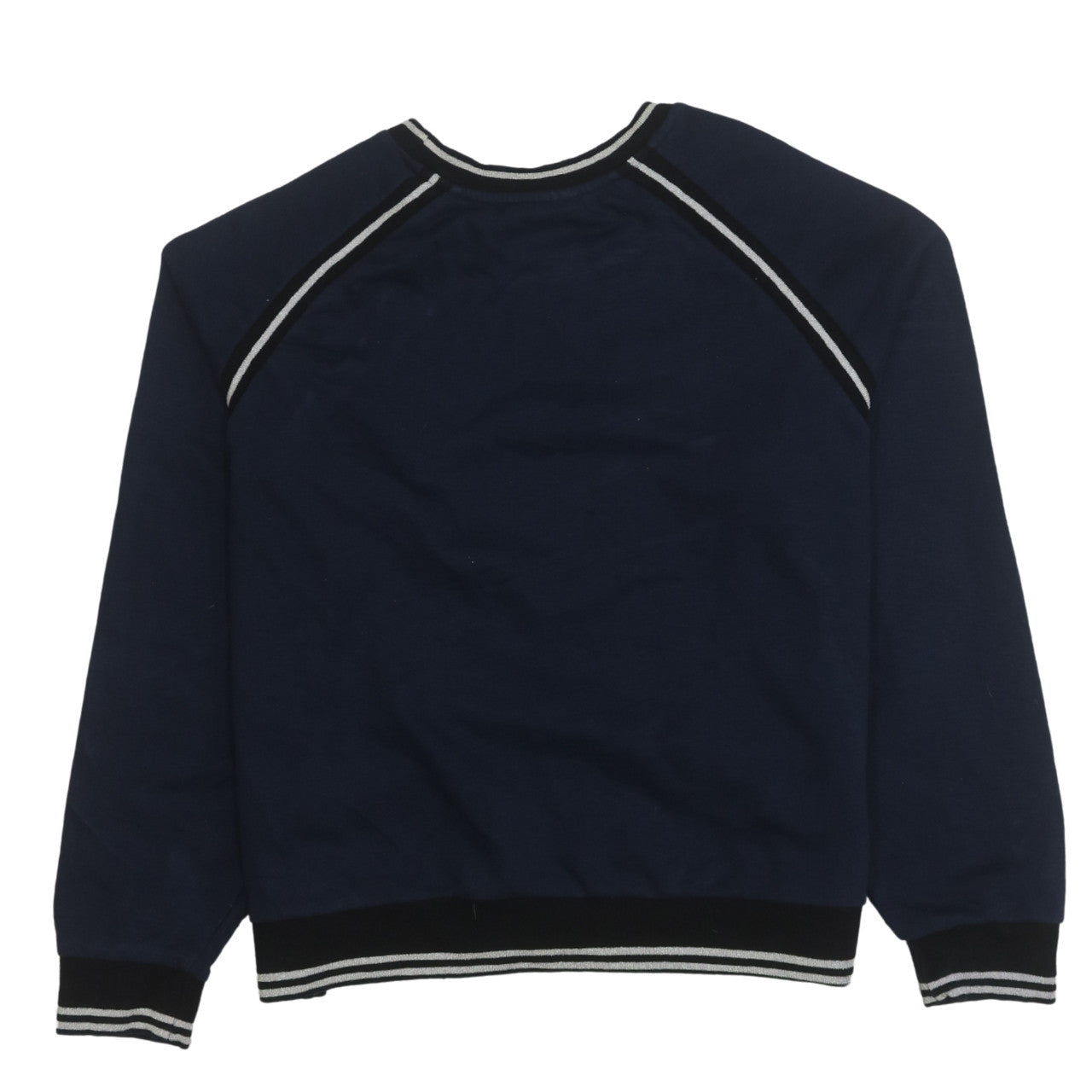 Fila Womens Navy Blue Crew Neck Pullover Sweatshirt Size M