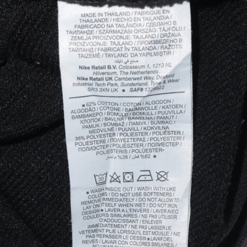 Adidas Womens Black Full Zip Hoodie Medium Hooded Sweatshirt