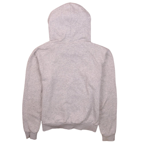 Puma Women’s Grey Hoodie Size 10 Pullover Logo Cotton Blend