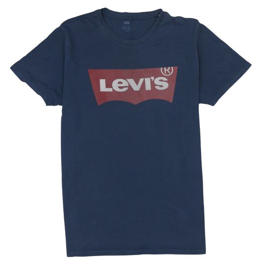 Levi's Men's Blue Logo Graphic Cotton T-Shirt Size L