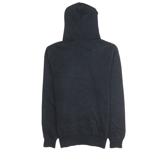 Champion Men's Black Small Pullover Hoodie Logo Fleece Sweatshirt