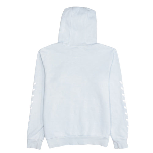 adidas Girls Blue Pullover Hoodie 13-14 Years Logo Hooded Sweatshirt