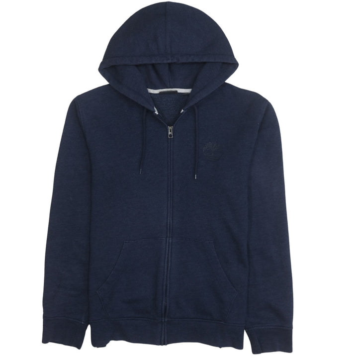 Timberland Men's Blue Full Zip Hoodie Size M Regular Fit