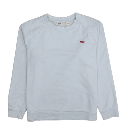 Levi's Men's Blue Crew Neck Pullover Sweatshirt Size S