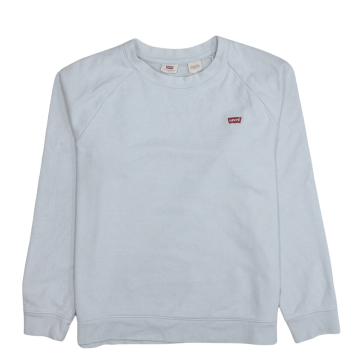 Levi's Men's Blue Crew Neck Pullover Sweatshirt Size S