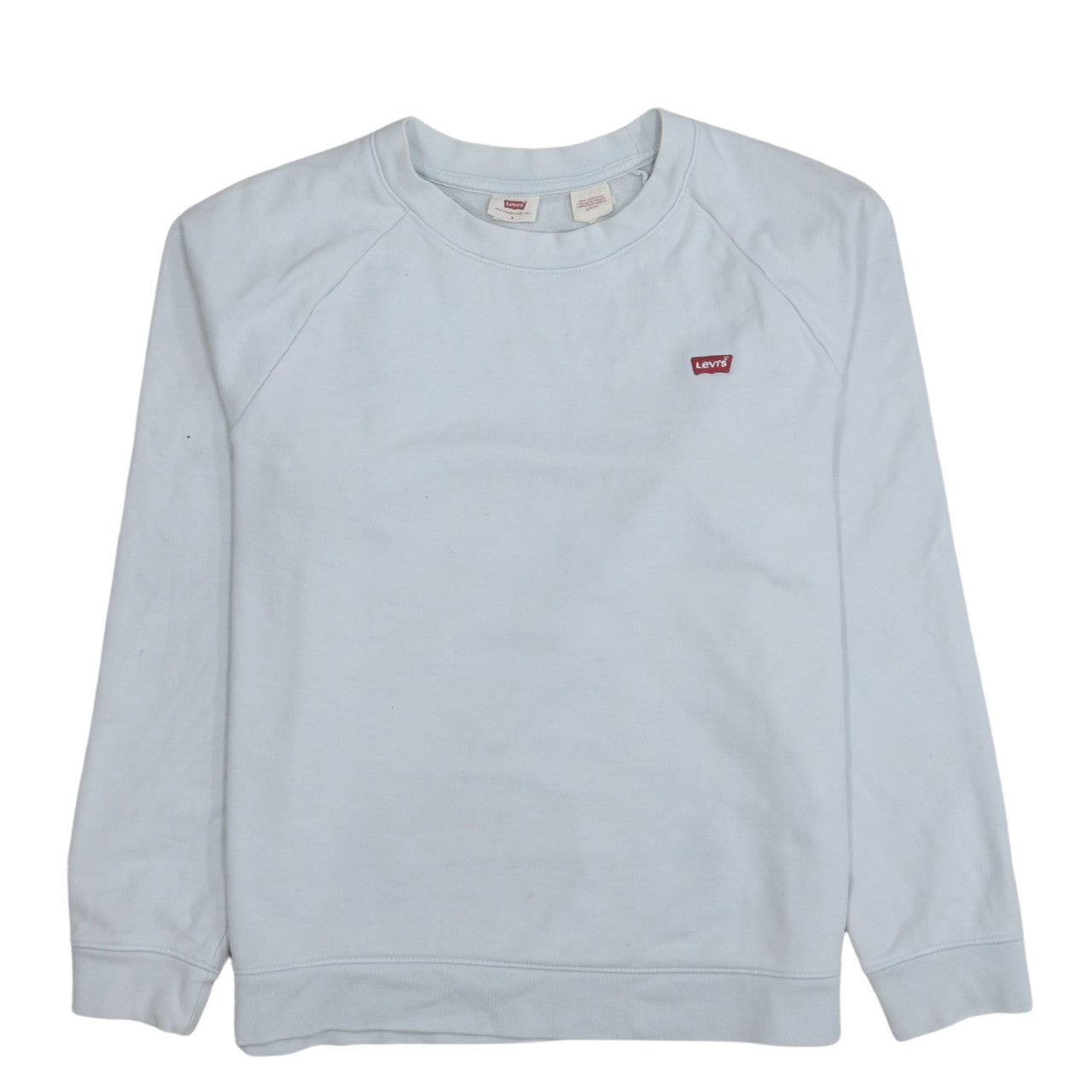 Levi's Men's Blue Crew Neck Pullover Sweatshirt Size S