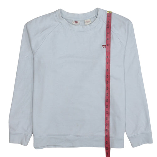 Levi's Men's Blue Crew Neck Pullover Sweatshirt Size S
