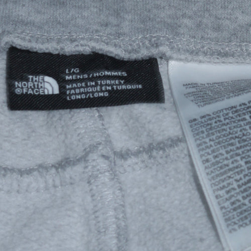 The North Face Mens Grey Cargo Fleece Joggers L