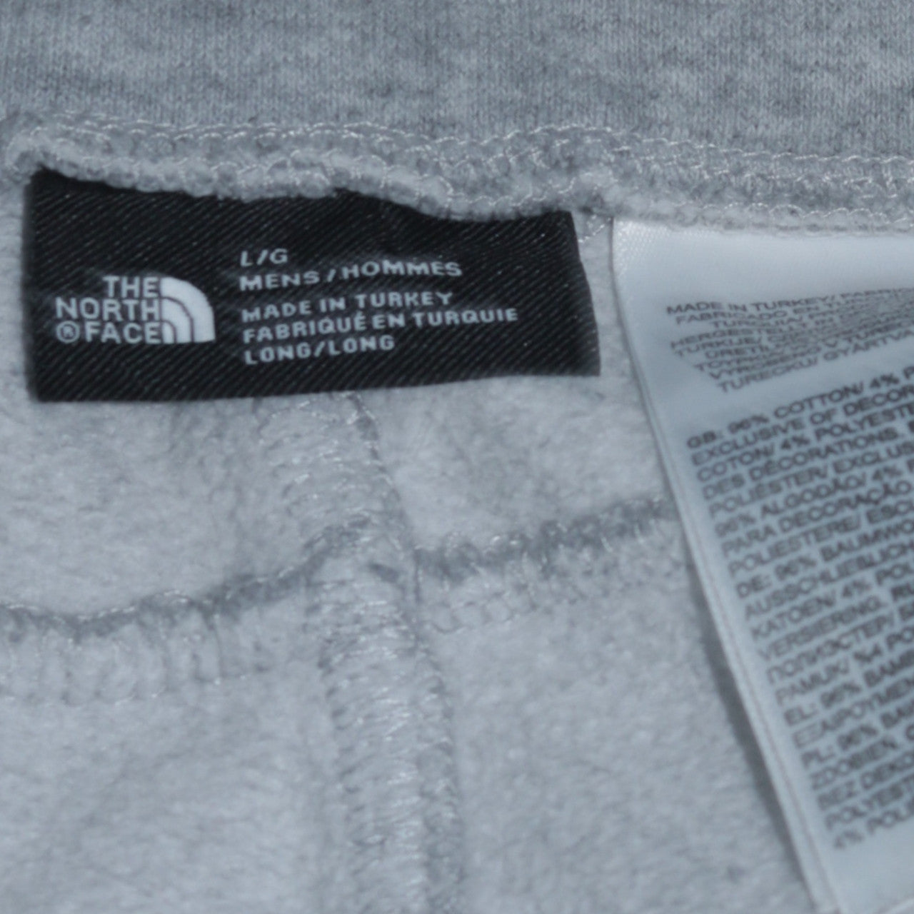 The North Face Mens Grey Cargo Fleece Joggers L