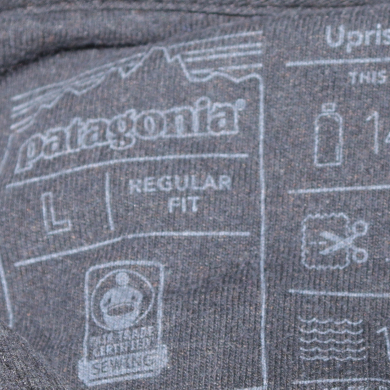 Patagonia Men's Black Pullover Hoodie L Regular Fit Outdoor