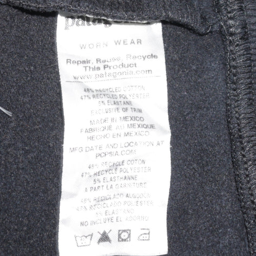Patagonia Men's Black Pullover Hoodie L Regular Fit Outdoor