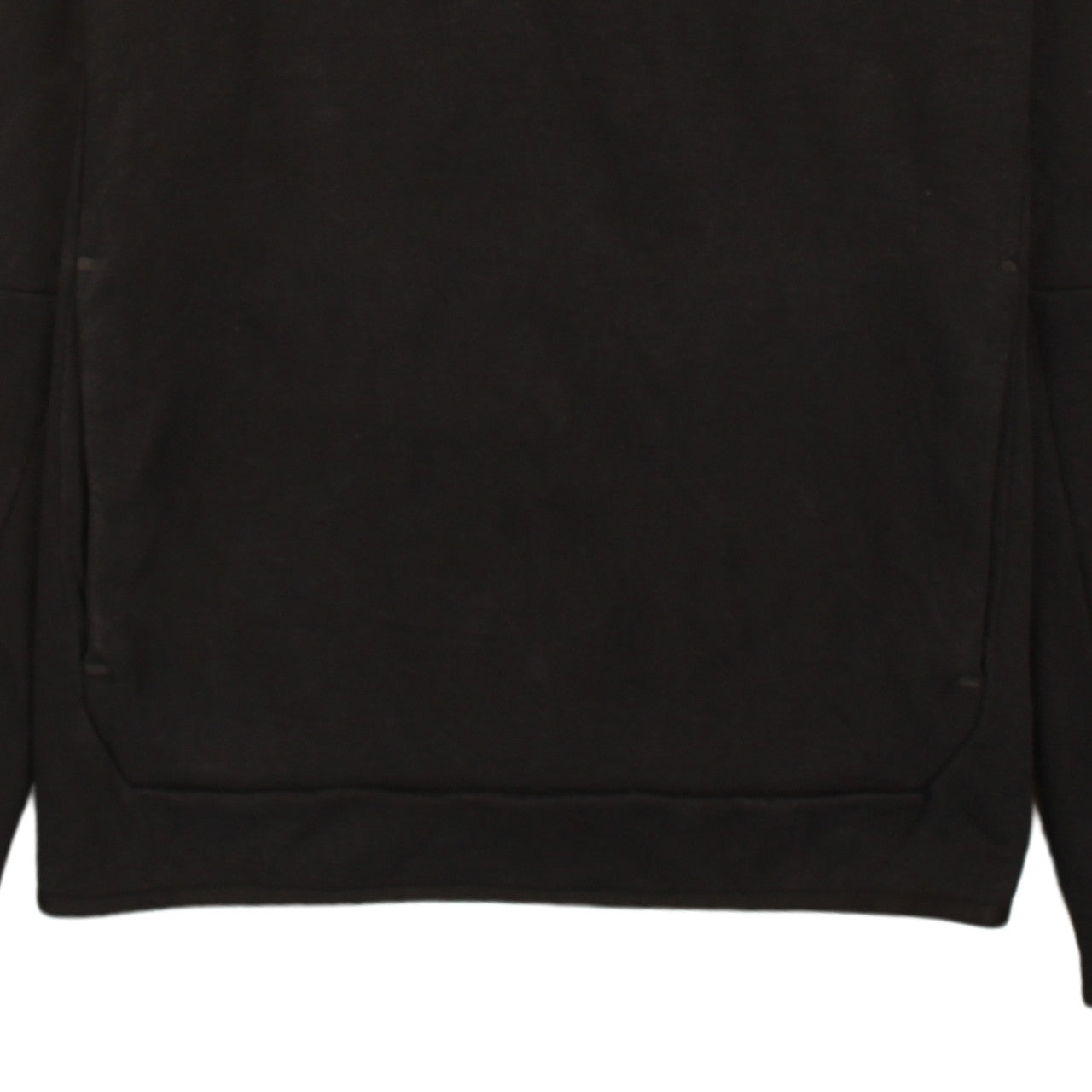 Nike Men Black Pullover Hoodie Fleece Regular Fit S Excellent
