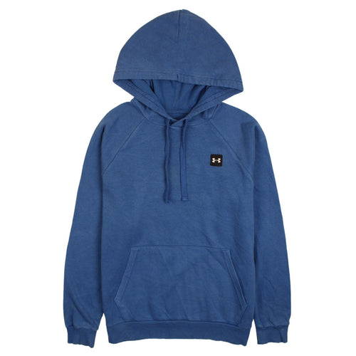 Under Armour Men's Blue Pullover Hoodie Size S Relaxed Fit