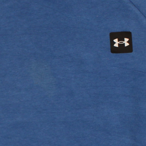 Under Armour Men's Blue Pullover Hoodie Size S Relaxed Fit
