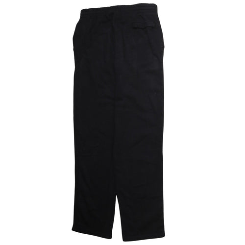 Nike Mens Black Fleece Sweatpants L Regular Fit Casual Athletic Trousers