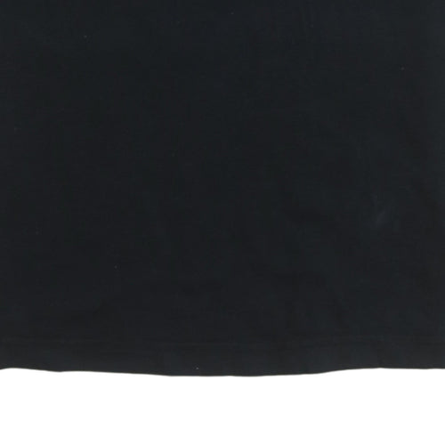 Tommy Hilfiger Men's Black Organic Cotton Logo T-Shirt M