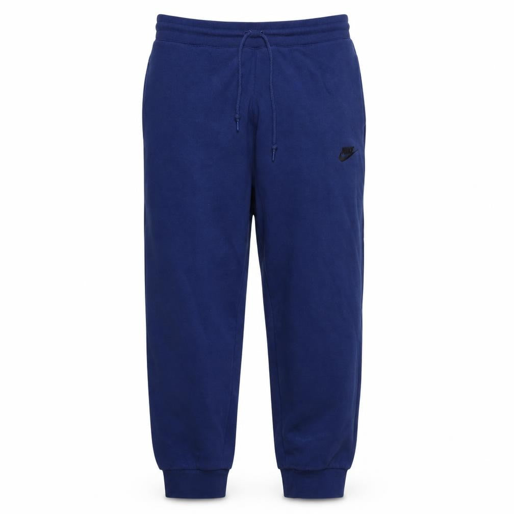 Front view of Nike Men's Blue Sweatpants M Regular Fit Fleece Joggers