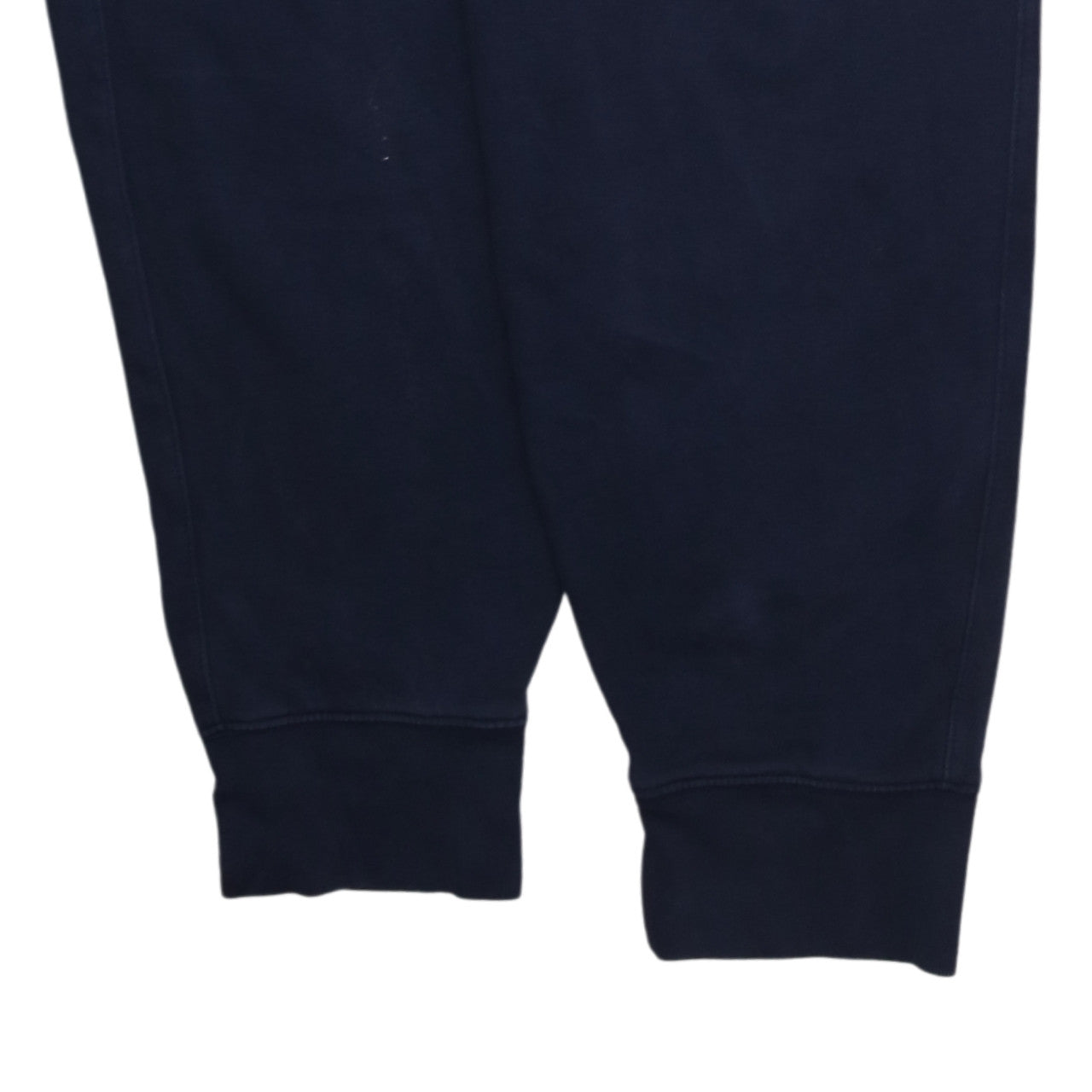 Nike Men's Blue Fleece Sweatpants L Regular Fit Elastic Waist Joggers