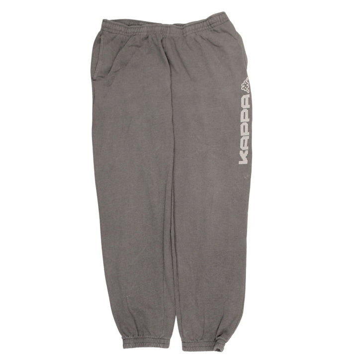 Kappa Men’s Grey XL Logo Sweatpants Joggers Casual Sportswear