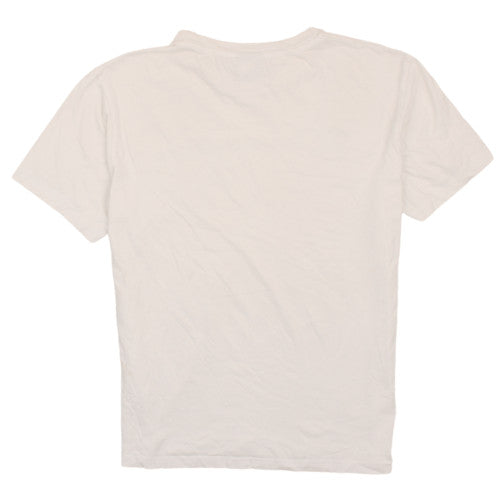 Champion Men's White Medium Short Sleeve Crew Neck T-Shirt