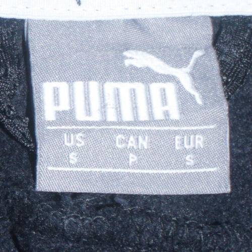 Puma Men’s Black Full Zip Hoodie Small Regular Fit