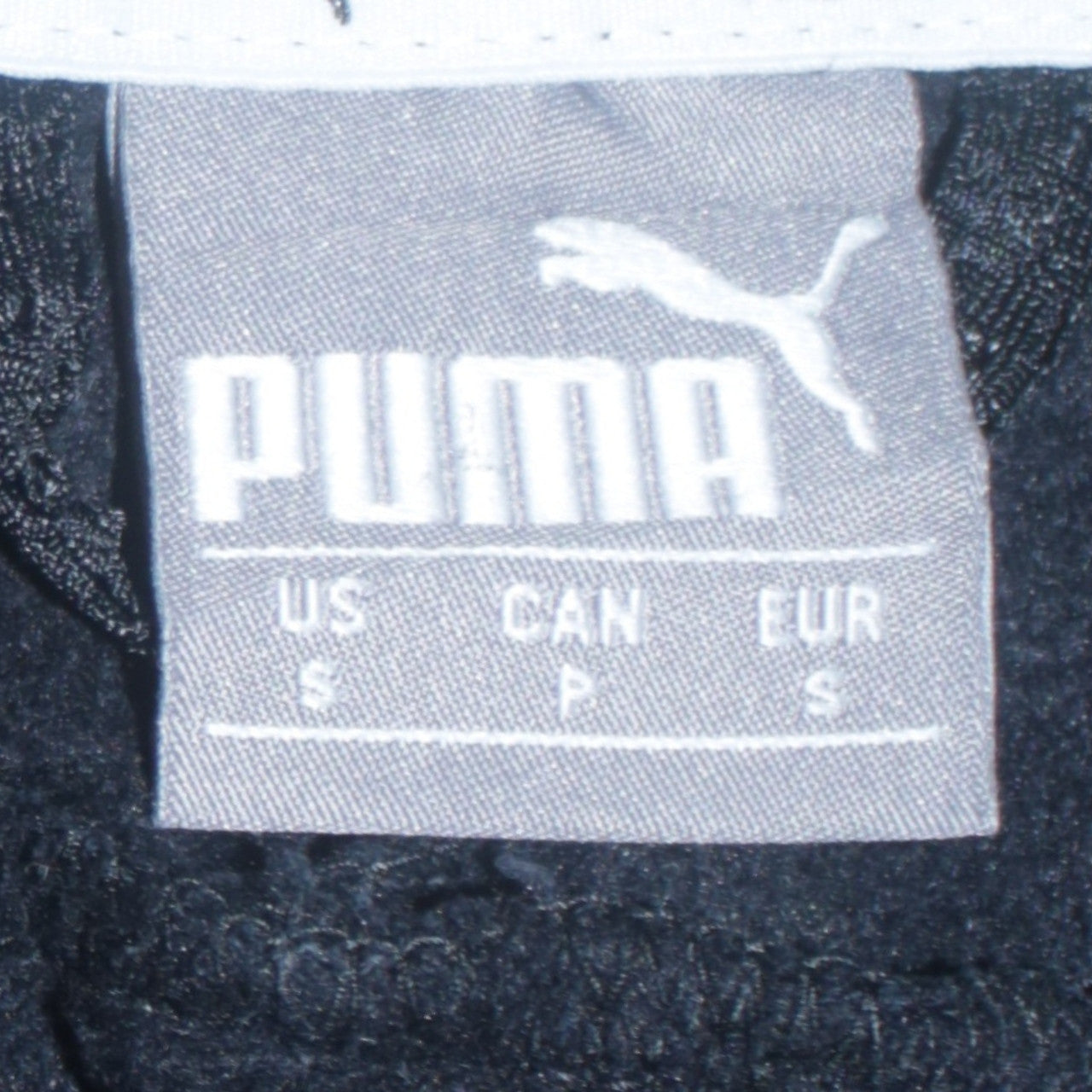 Puma Men’s Black Full Zip Hoodie Small Regular Fit